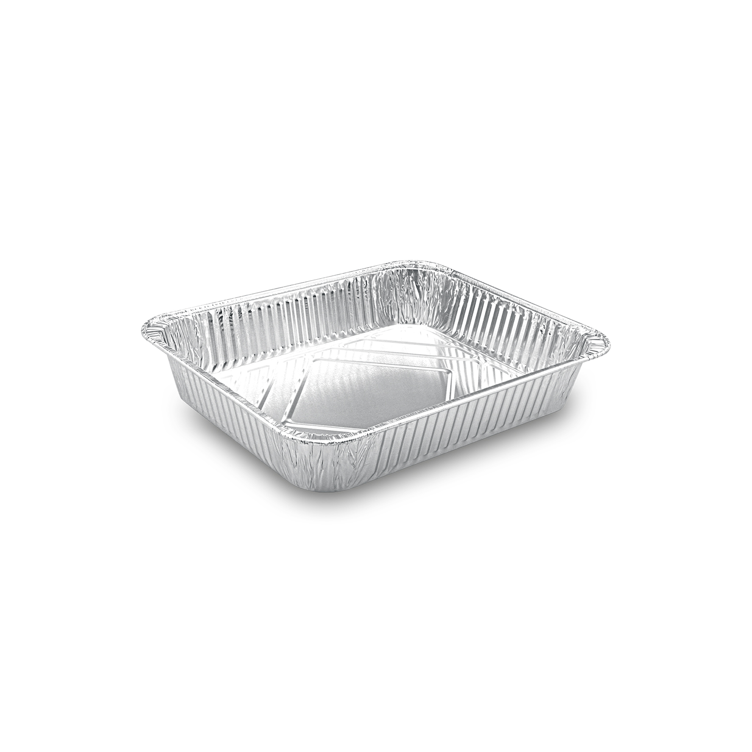 Aluschale eckig ALU 326 x 262 x 60 mm, 3610 ml, GN 1/2, Packung mit 25 Stück