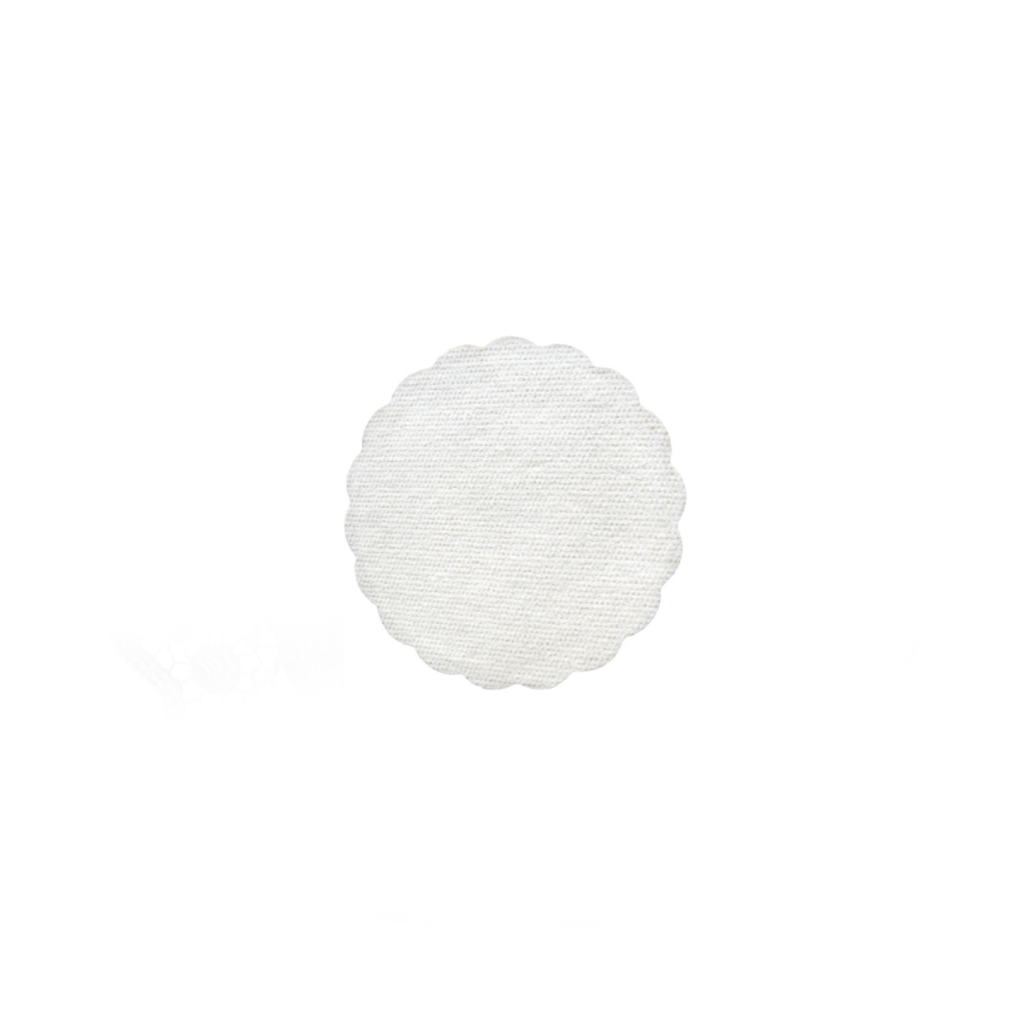 Untersetzer aus PAP Airlaid Ø 9 cm weiss PREMIUM, Packung mit 500 Stück