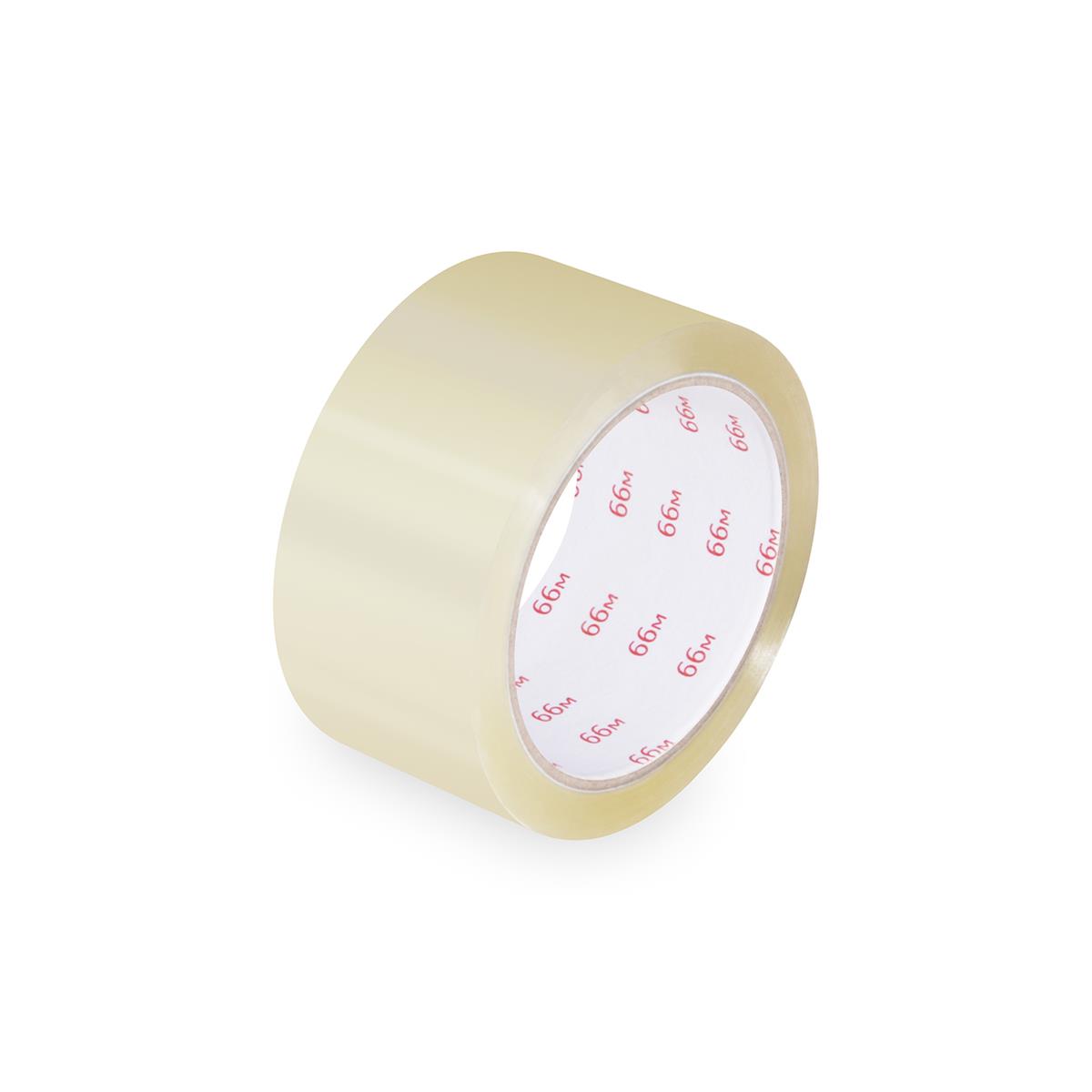 Klebeband PP transparent 48 mm x 66 m, Packung mit 1 Rolle