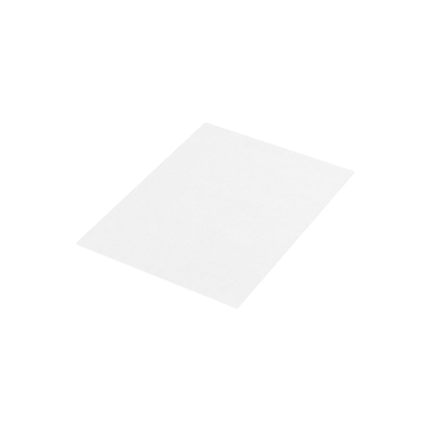 Papierzuschnitt fettdicht aus Papier 37,5 x 50 cm weiss FSC Mix, Packung mit 1000 Stück