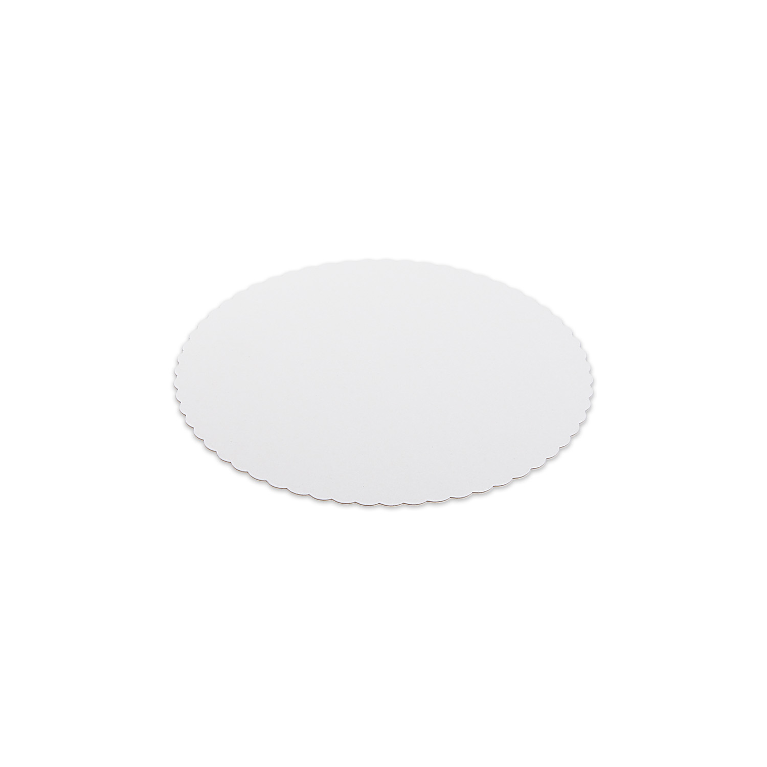 Tortenunterlage aus Pappe weiß Ø22cm Tortenunterlage aus Pappe weiß Ø22cm