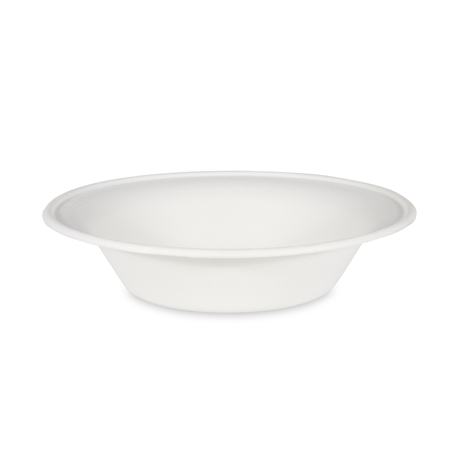 Schale aus Zuckerrohr-Bagasse Ø 210 mm 700 ml natur, Packung mit 50 Stück