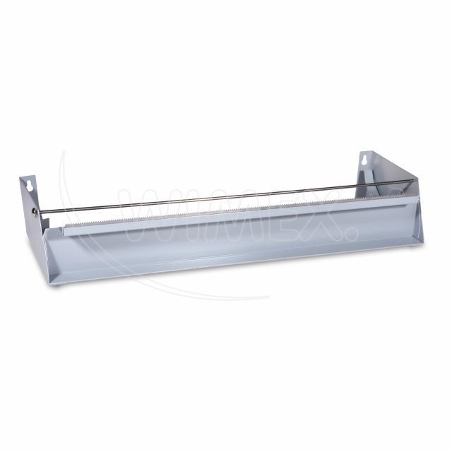 Folienabrollgerät mit Säge aus Metall, 45 cm, Packung mit 1 Stück