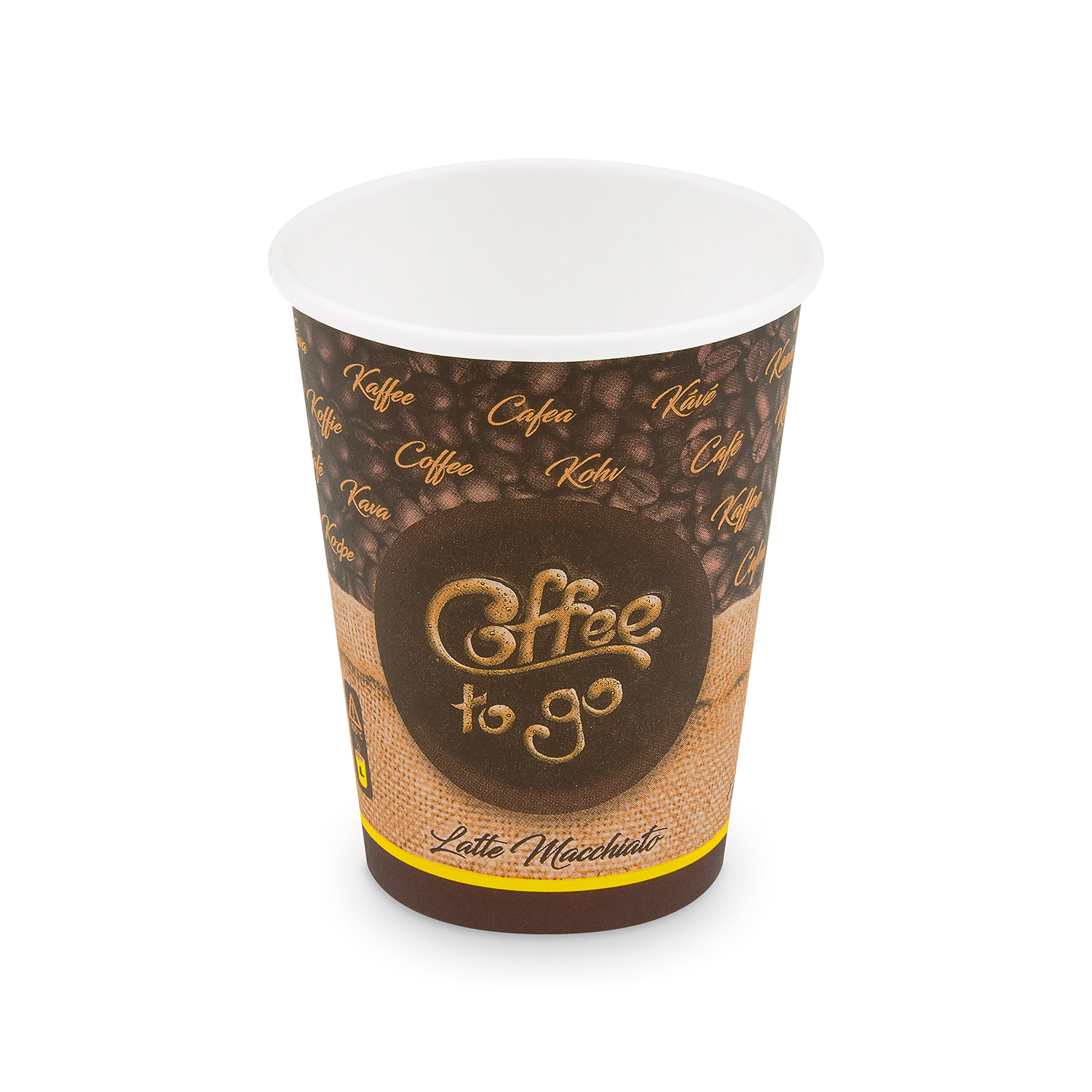 Pappbecher "Coffee to go" Ø90mm 420ml `L: 0,3L/12oz` Pappbecher "Coffee to go" Ø90mm 420ml `L: 0,3L/12oz`