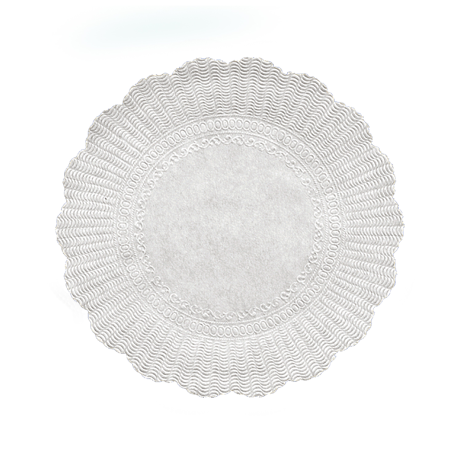 Plattenpapier aus Papier weiss Ø 30 cm, 500 Stück Packung