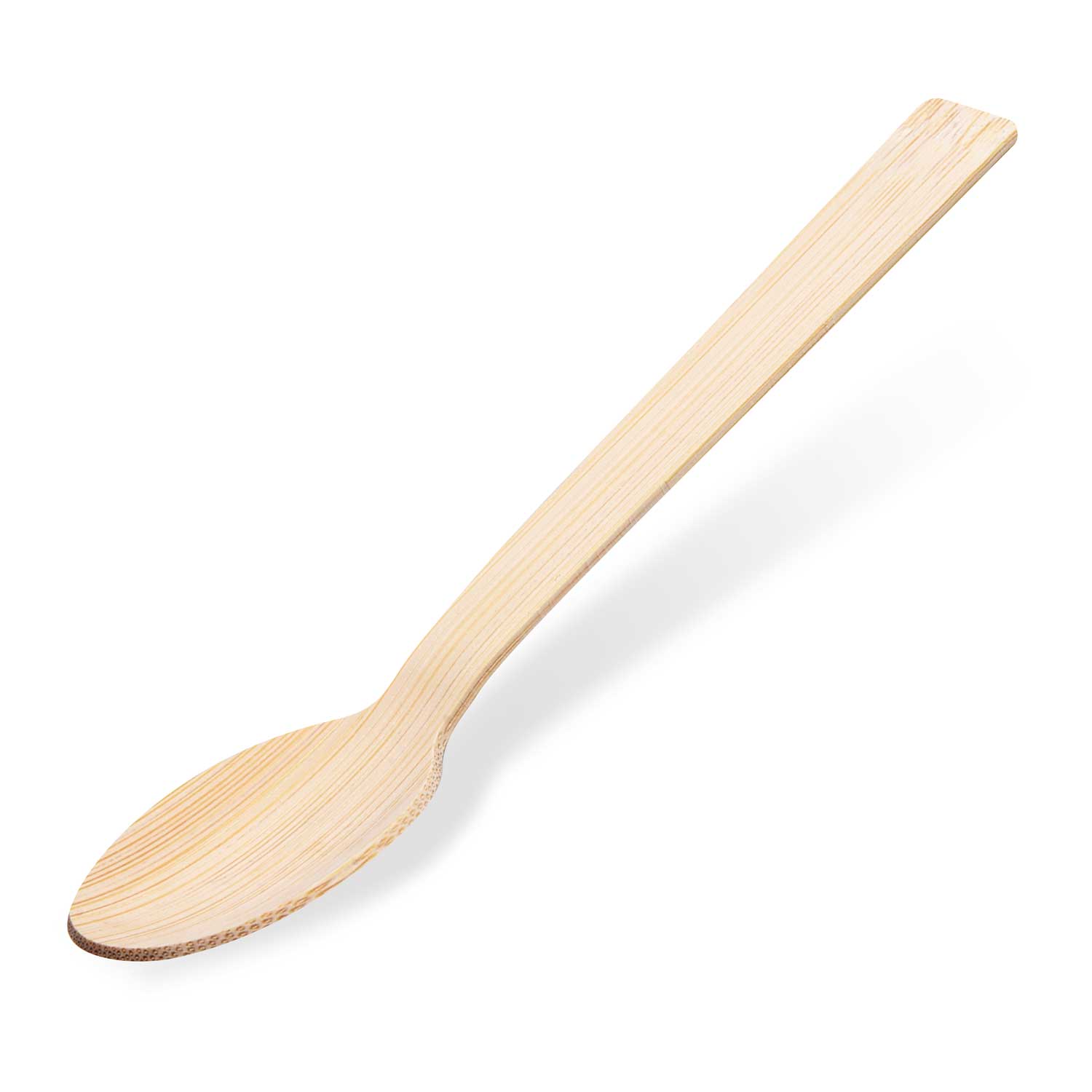 Bambus-Löffel FSC 100% 17 cm, Packung mit 100 Stück