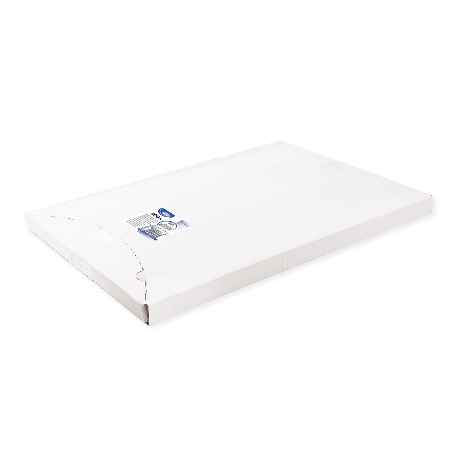 Backpapier Zuschnitt weiss 57 x 98 cm, Packung mit 500 Stück