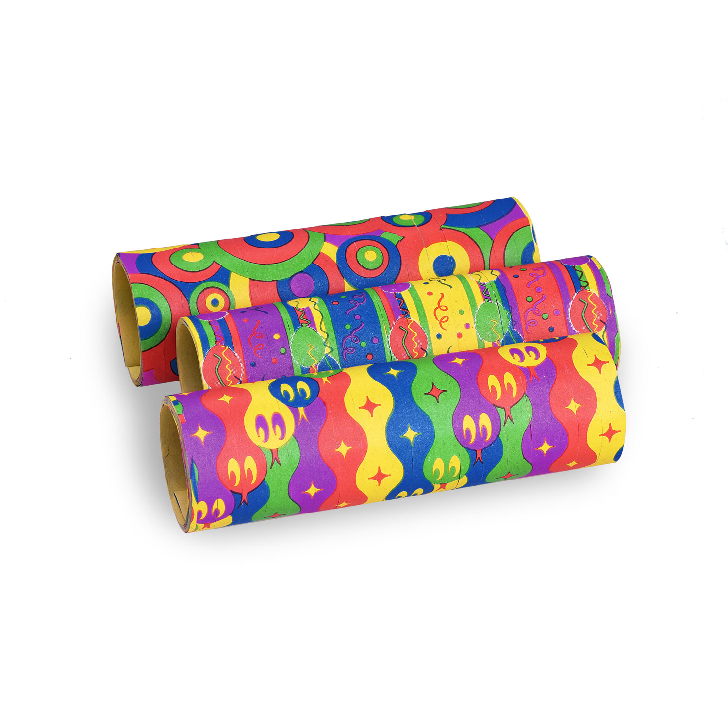 Luftschlange (PAP) sortierte Motive 7mm x 4m Luftschlange (PAP) sortierte Motive 7mm x 4m