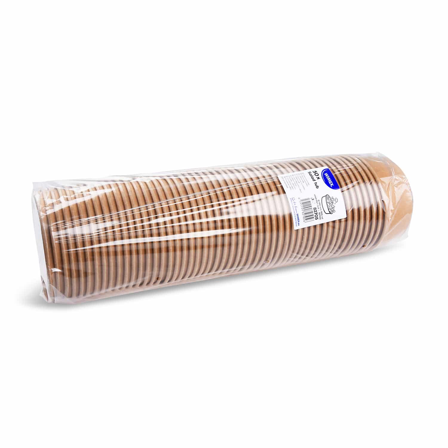 Salatschale PAP FSC Mix/PE kraft Ø 150 mm 500 ml, Packung mit 50 Stück