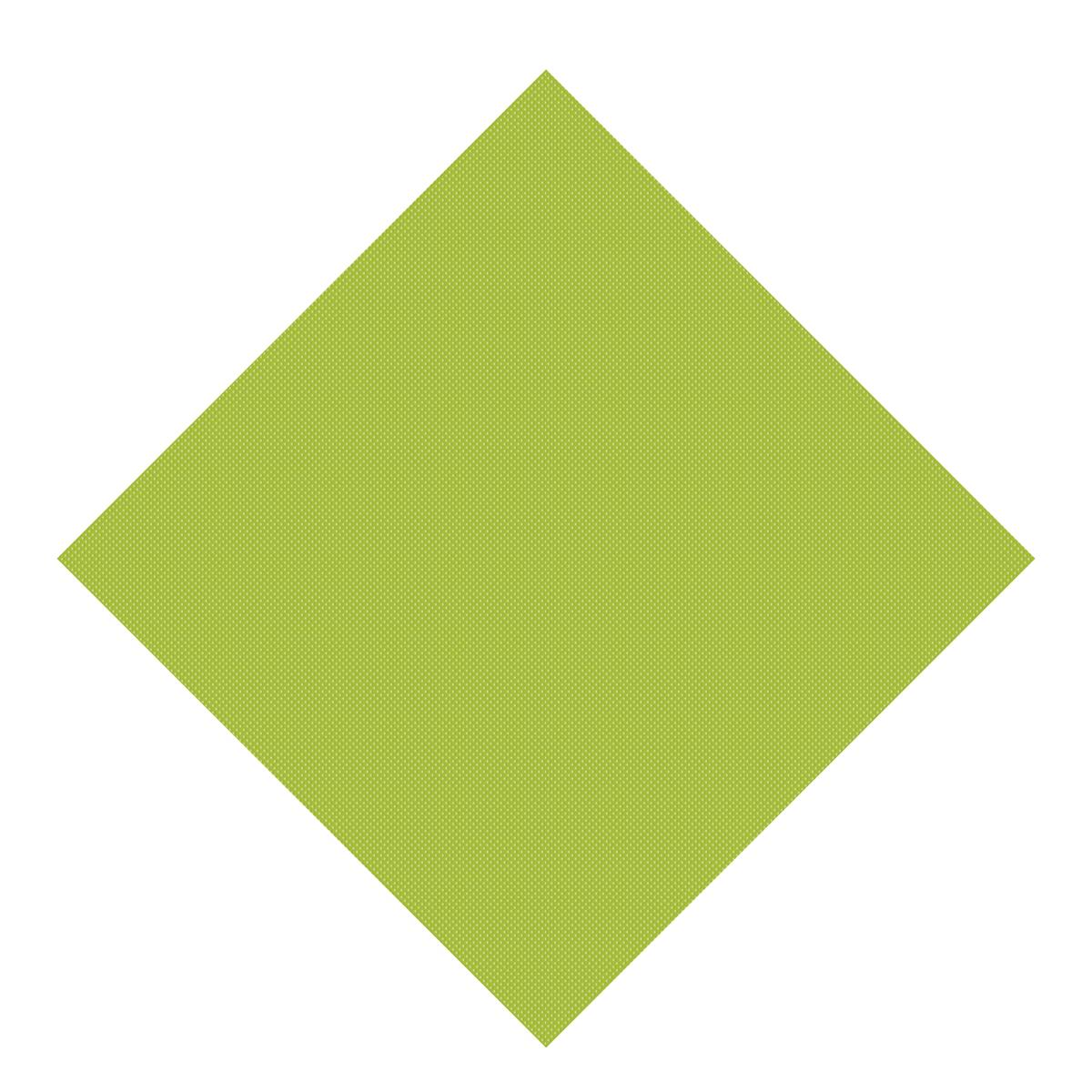Mitteldecke (PAP-Airlaid) PREMIUM gelbgrün 80 x 80 cm