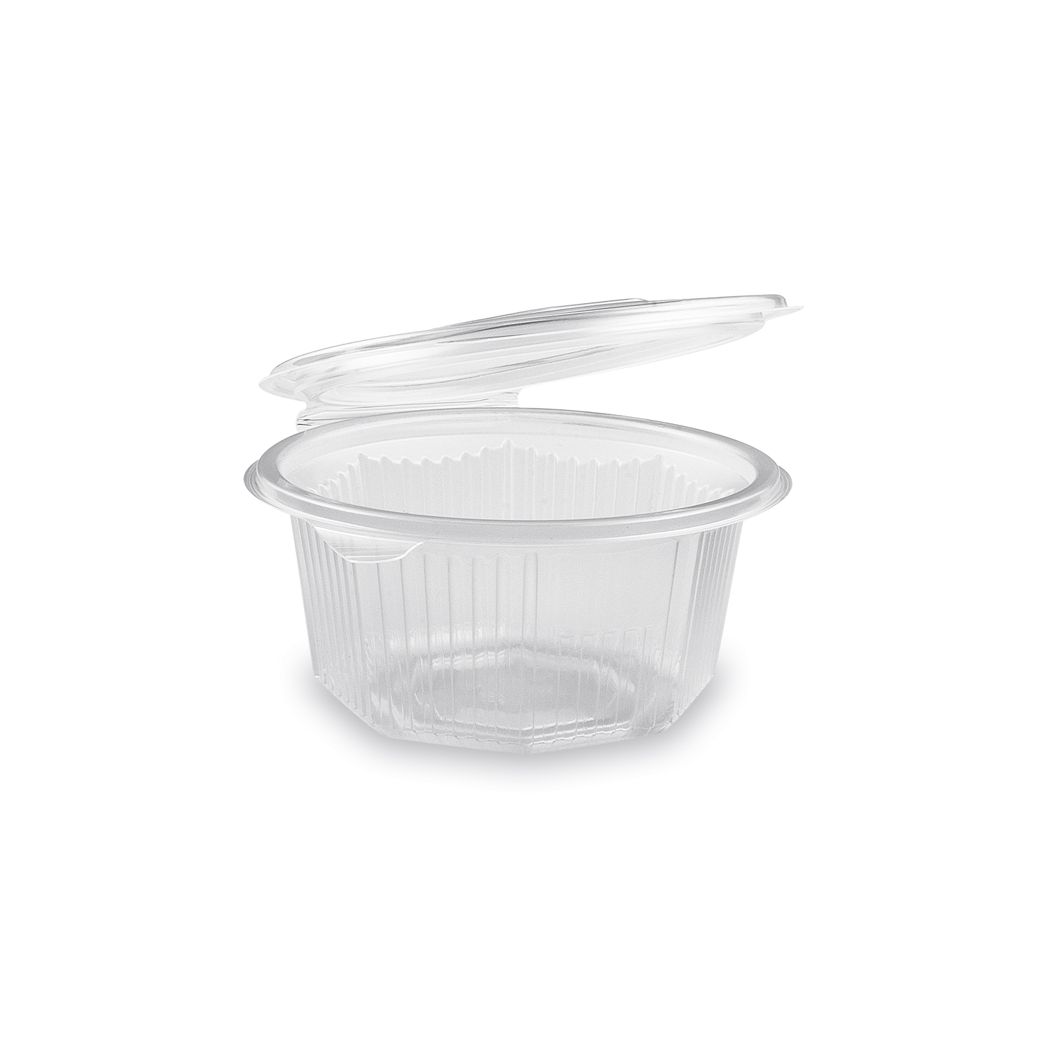 Achteckbecher (PP) mit Deckel klar 500ml Achteckbecher (PP) mit Deckel klar 500ml