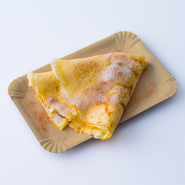 Pappteller FSC Mix fettdicht kraft 10 x 16 cm, Packung mit 250 Stück