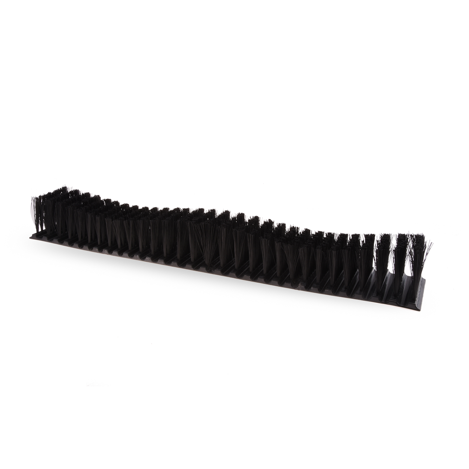 Bürstenstreifen PVC schwarz NU XL, Packung mit 1 Stück