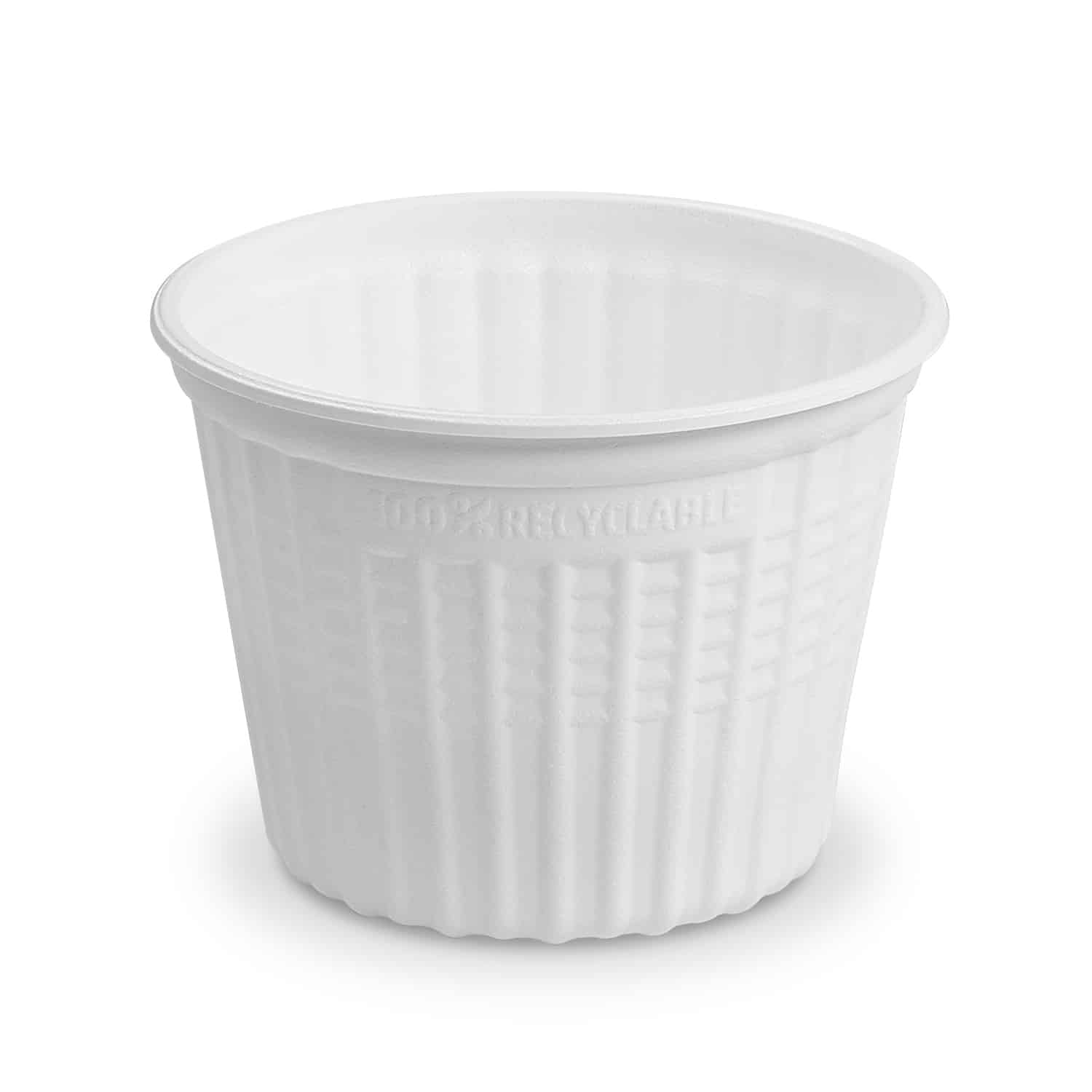 Behälter XPP weiss Ø 115 x 85 mm 500 ml, Packung mit 25 Stück
