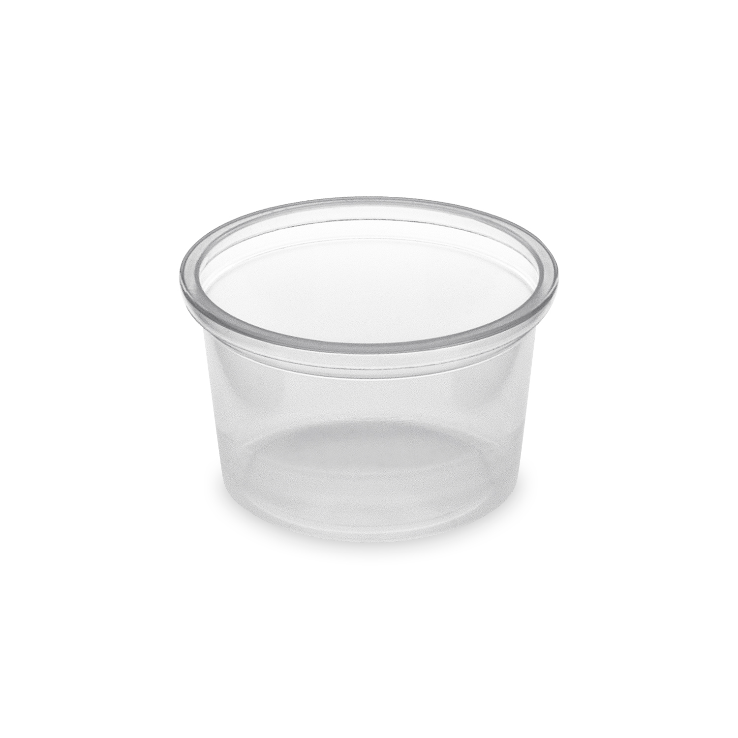 Dressingbecher PP klar Ø 46 x 28 mm, 30 ml, Packung mit 50 Stück
