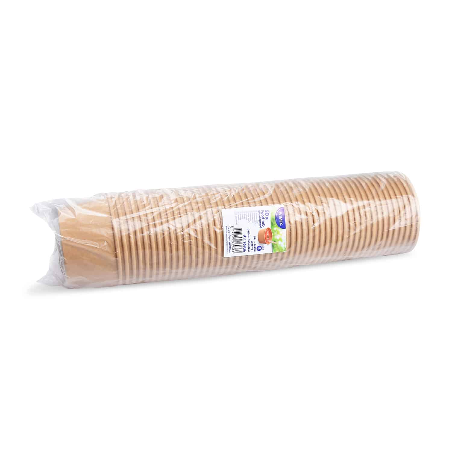 Papierbecher FSC Mix/PE kraft Ø 115 x 63 mm 350 ml, Packung mit 50 Stück