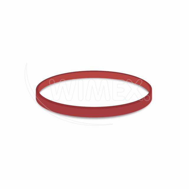 Gummiband rot 4 mm Ø 8 cm, Packung 1 kg