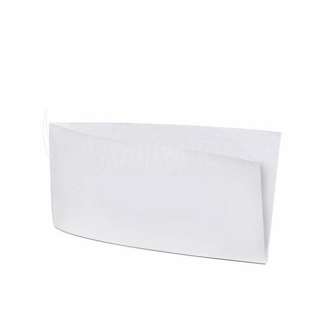 Papierbeutel weiss 19 x 10 cm für Hotdog, Packung mit 500 Stück