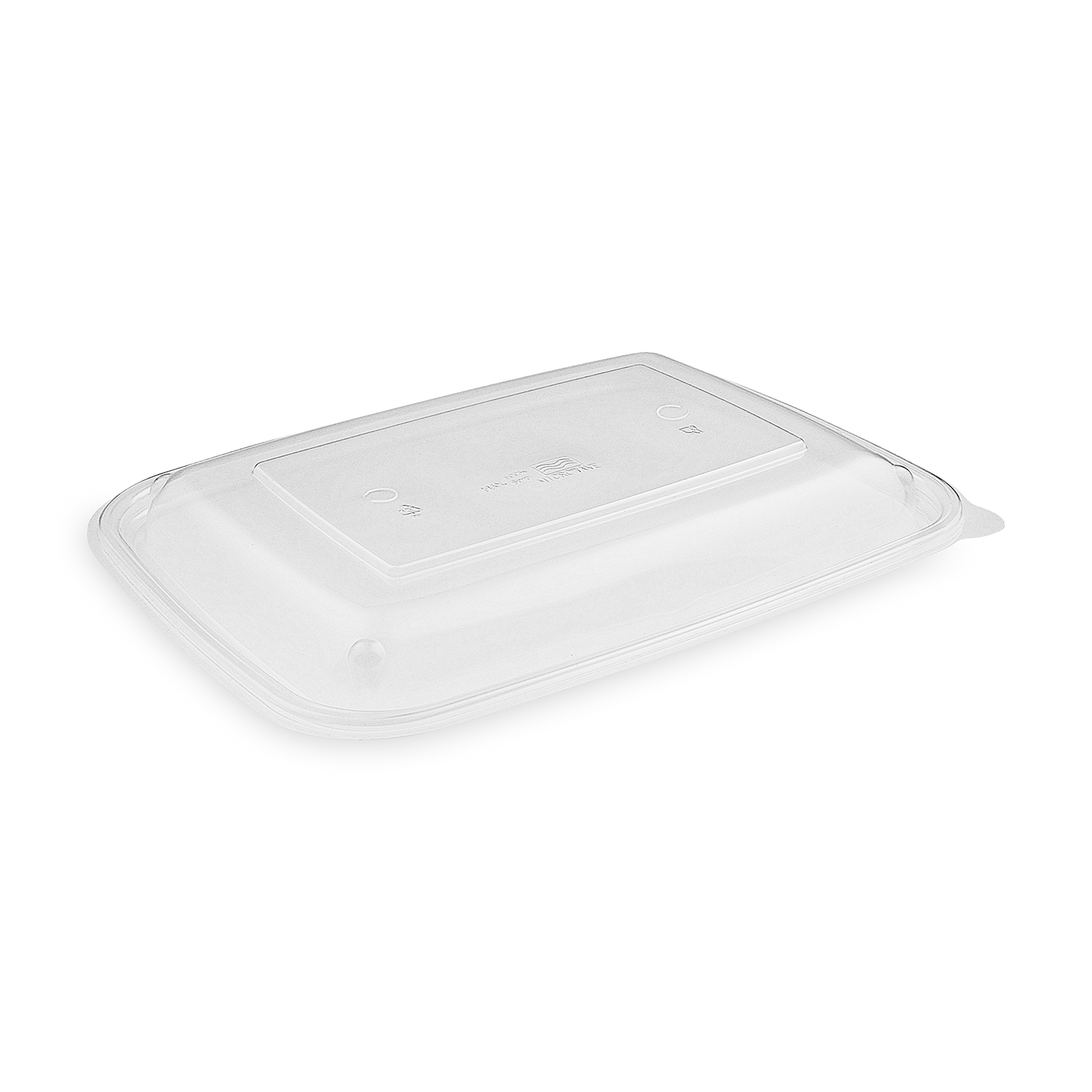 Deckel PP klar 250 x 185 x 20 mm, Packung mit 50 Stück