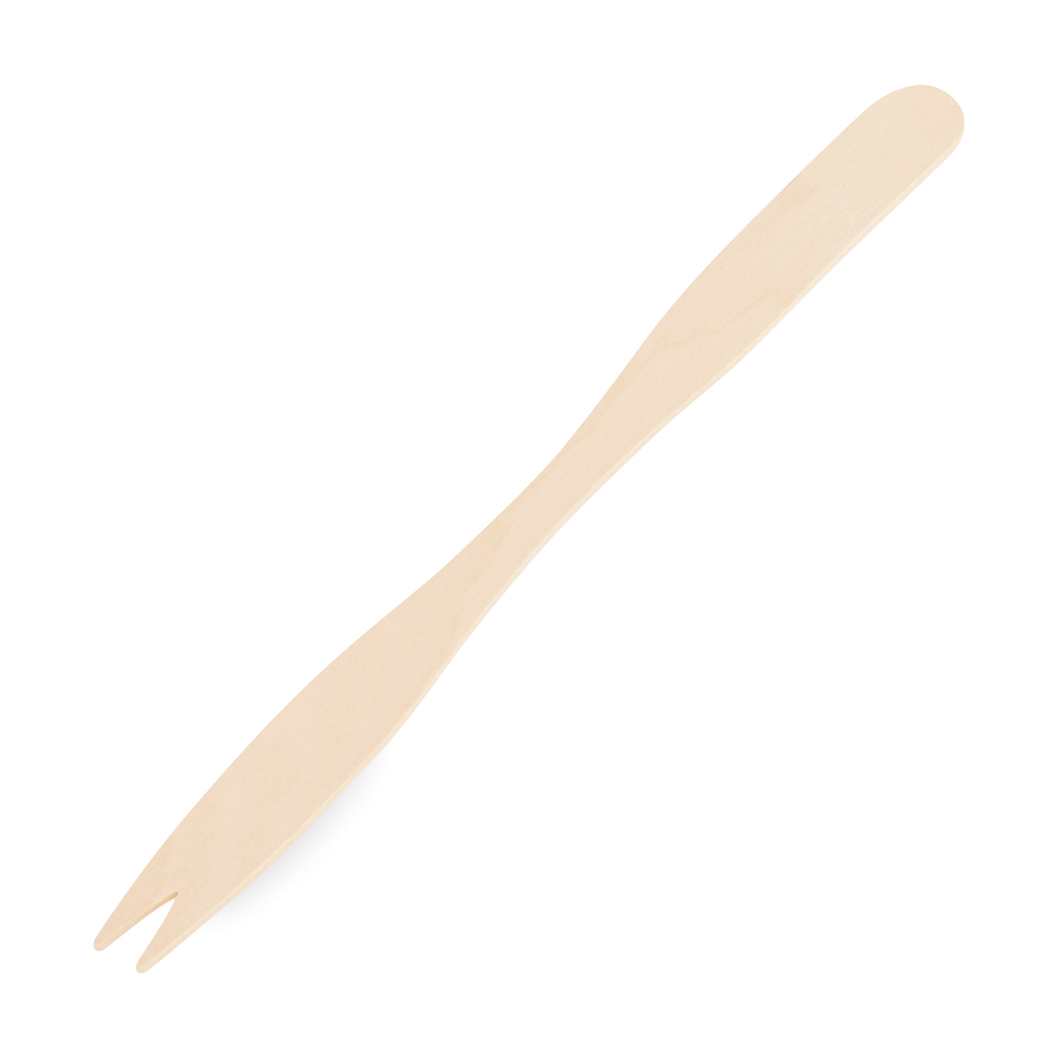 Snack-Gabel (aus Holz FSC 100%) extra lang 14cm Snack-Gabel (aus Holz FSC 100%) extra lang 14cm
