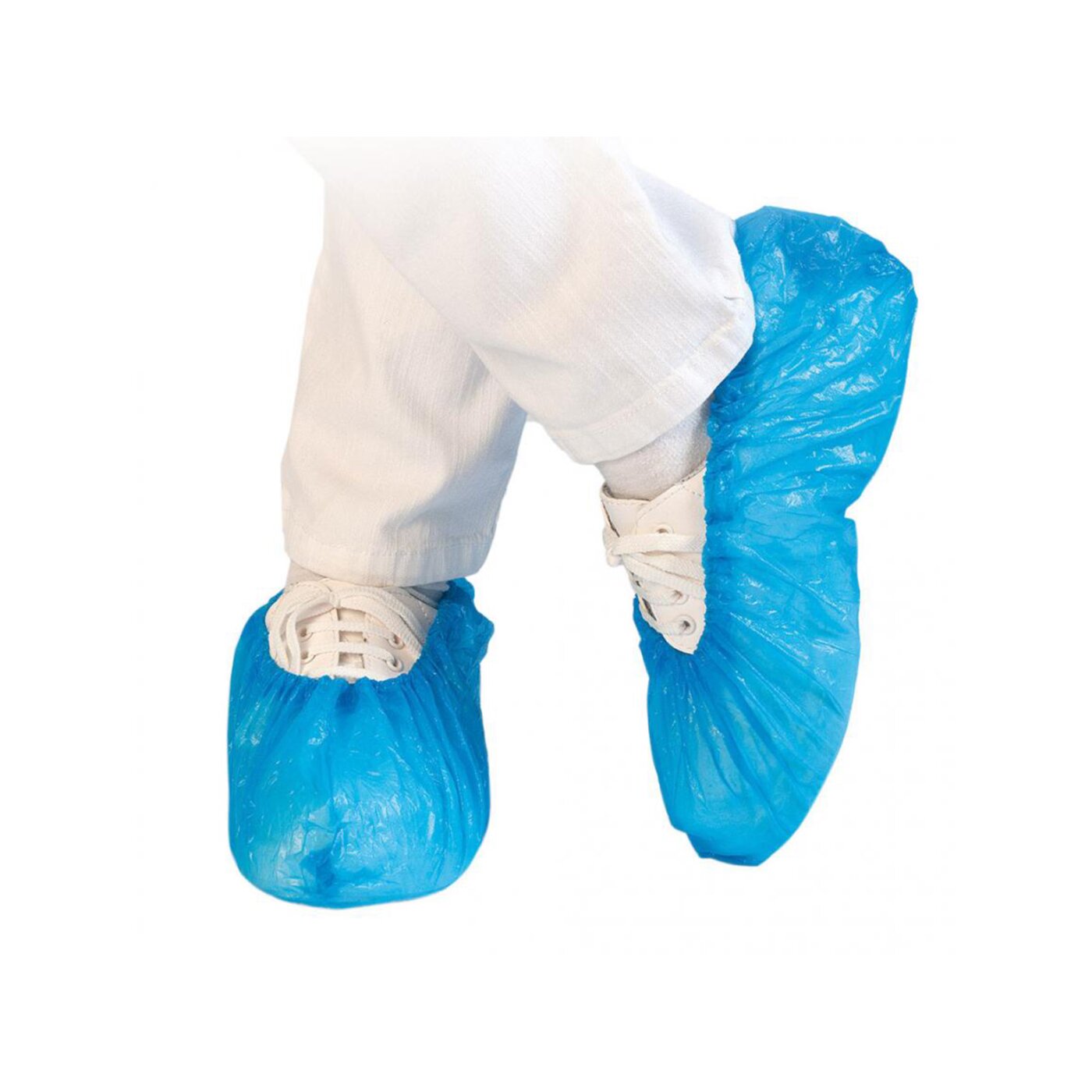 Überschuh CPE 40 cm dunkelblau, Packung mit 100 Stück