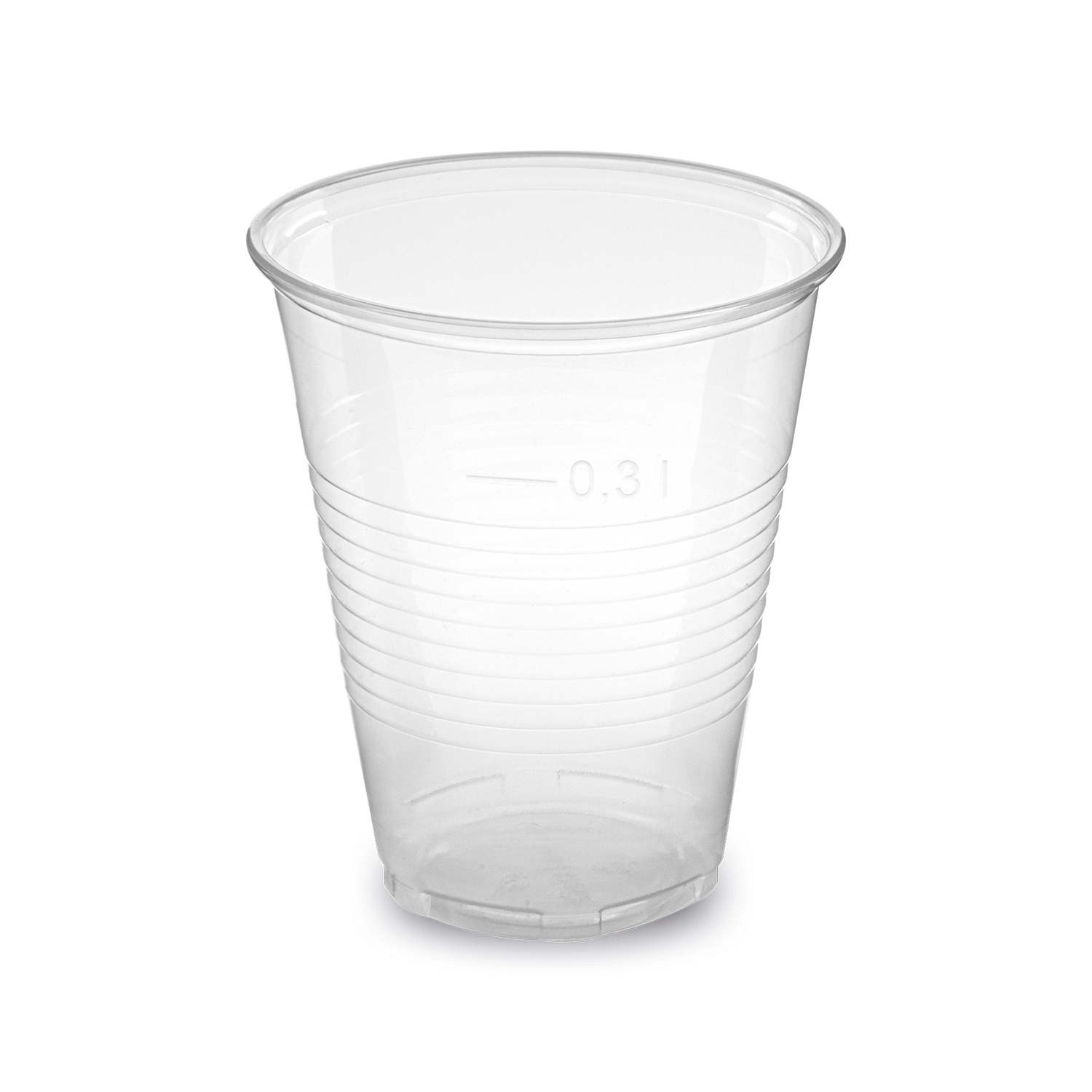 Trinkbecher (PP) klar Ø95mm 0,3L Trinkbecher (PP) klar Ø95mm 0,3L