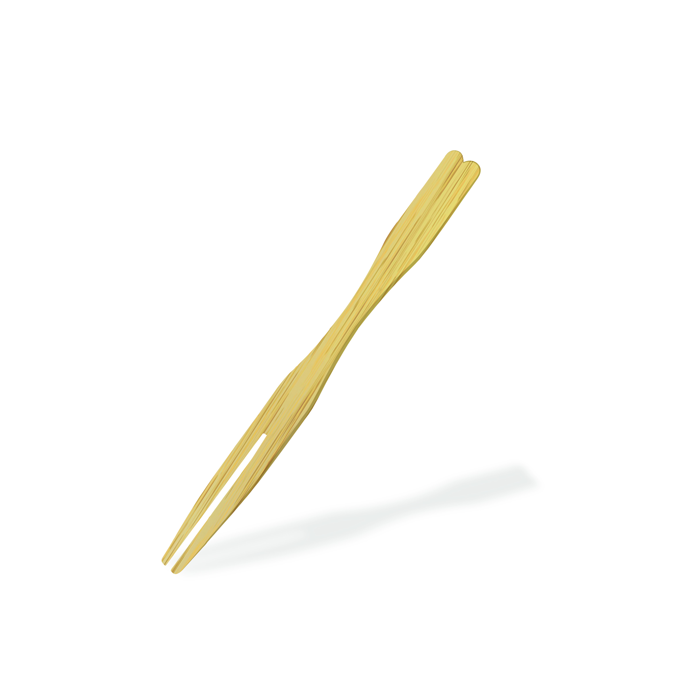 Fingerfood-Spiesse Bambus FSC 100% Gabel 9 cm, Packung à 100 Stück