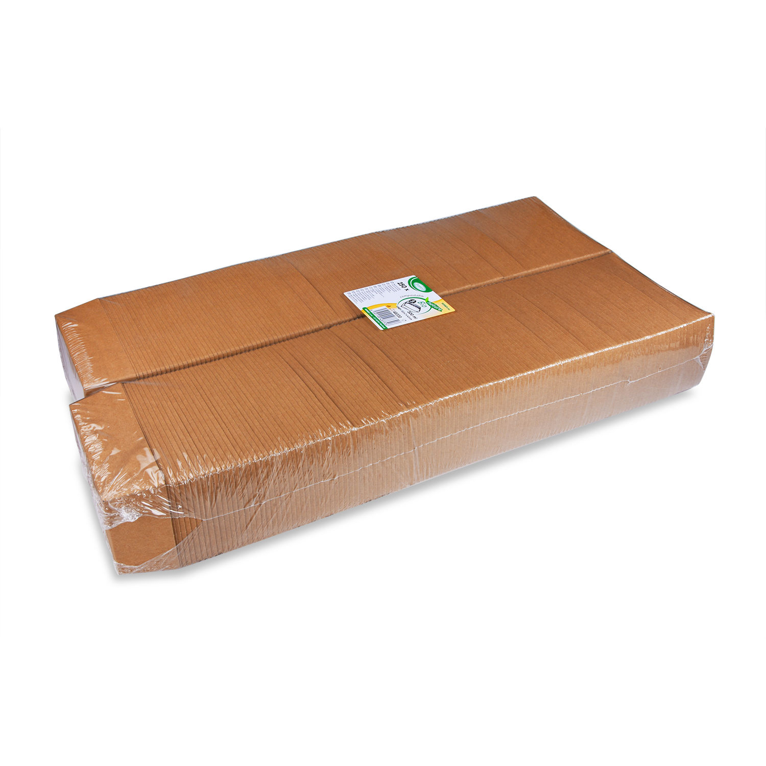 Snackschale PAP FSC Mix kraft 135 x 70 x 45 mm 300 ml, Packung mit 250 Stück