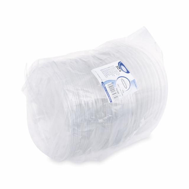 Deckel rPET klar für Salatschale Ø 230 mm, Packung mit 50 Stück