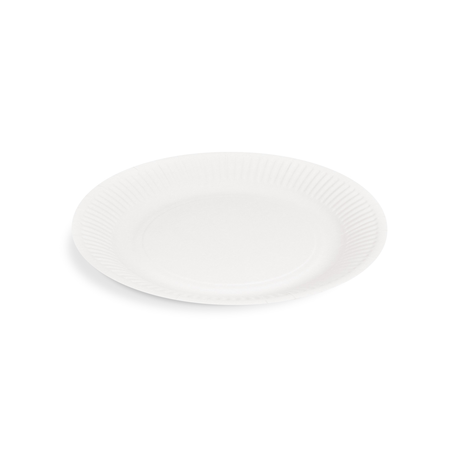 Pappteller weiß Ø18cm Pappteller weiß Ø18cm