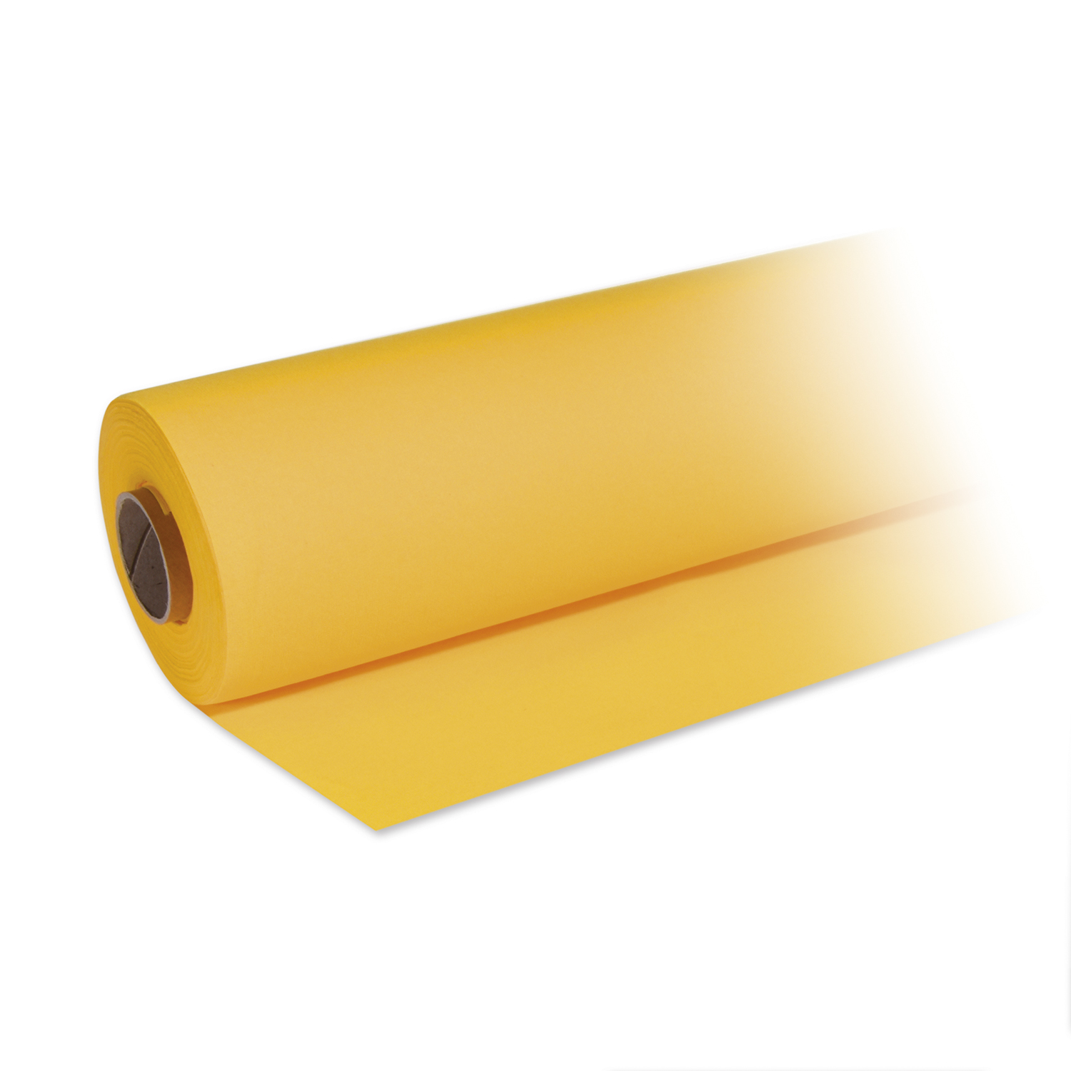 Tischdecke (PAP-Airlaid) PREMIUM gerollt gelb 1,2 x 25 m