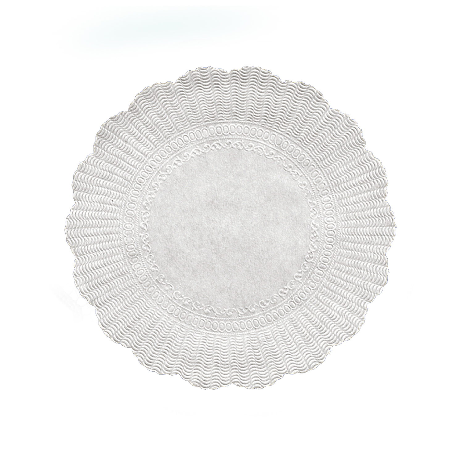 Plattenpapier weiss Ø 28 cm, Packung mit 500 Stück
