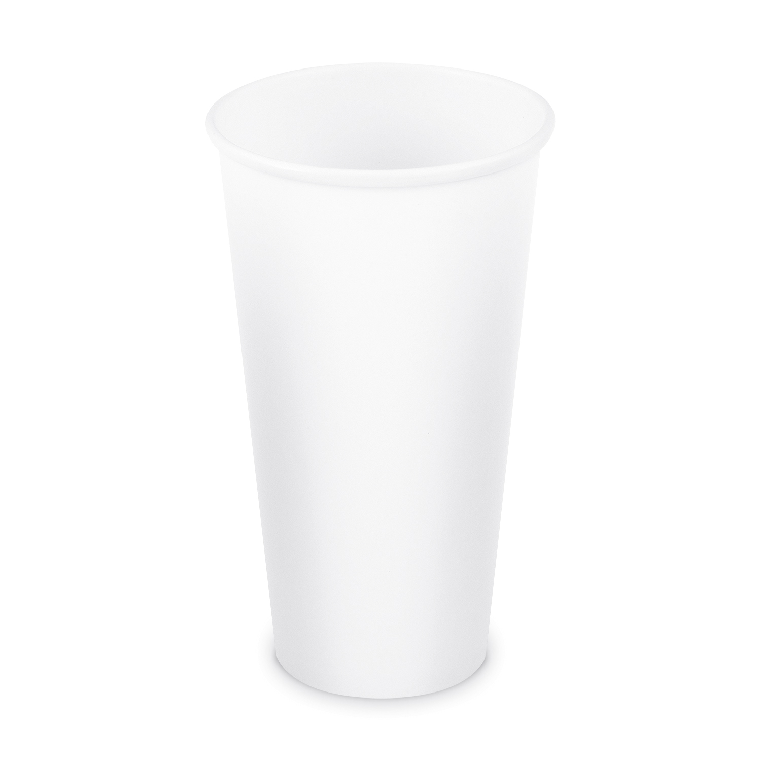 Pappbecher FSC Mix/PE weiss Ø 90 mm 610 ml, Packung mit 50 Stück