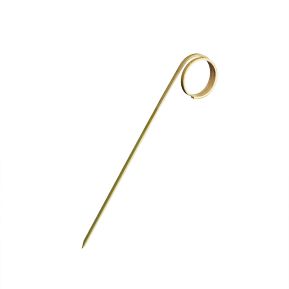 Fingerfood-Spieß Bambus FSC 100% Loop 11 cm, Packung mit 100 Stück