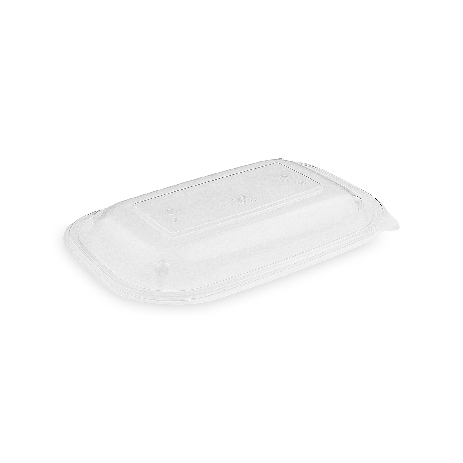 Deckel aus PP klar für Mikrowellenschale 221 x 151 mm, Packung mit 50 Stück