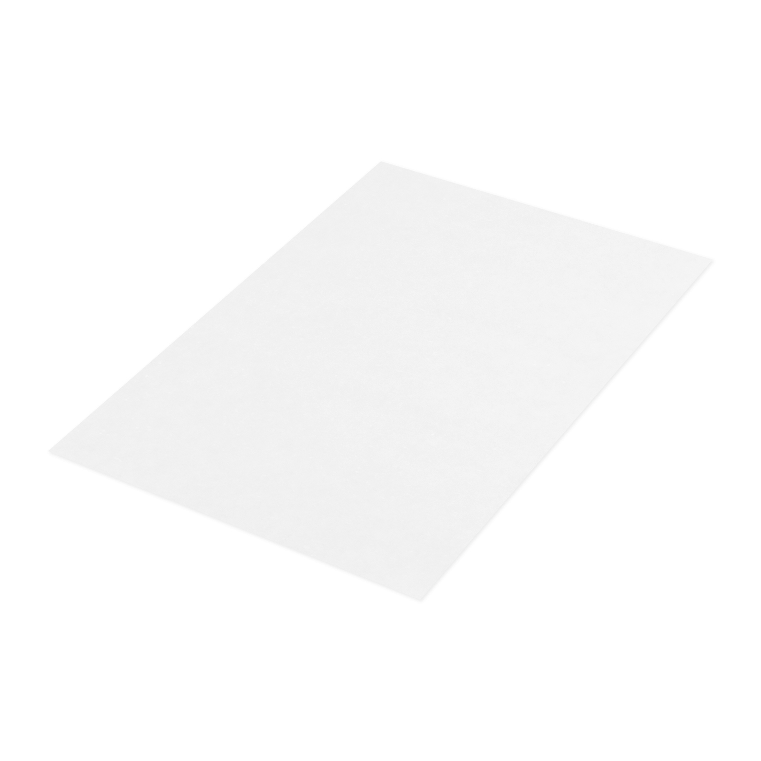Papierzuschnitt aus Papier FSC Mix fettdicht 50 x 75 cm weiss, Packung mit 500 Stück