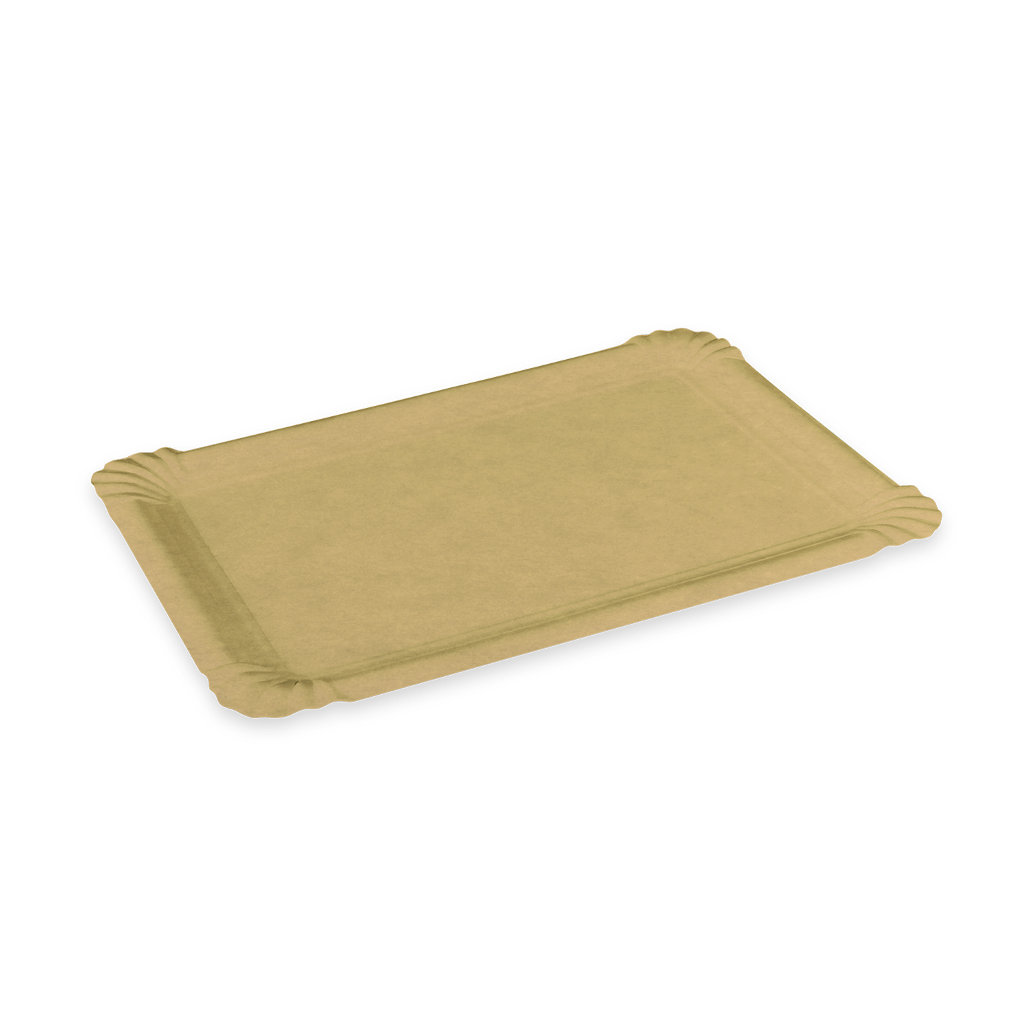 Pappteller FSC Mix kraft fettdicht 17 x 23 cm, Packung mit 250 Stück