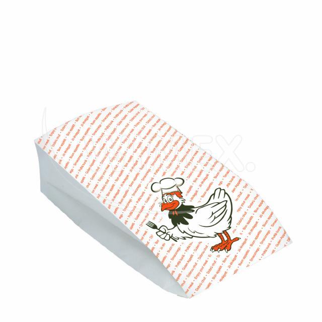 Papierbeutel PAP/PE 15+8 x 30 cm Maxi fettdicht, Packung mit 100 Stück