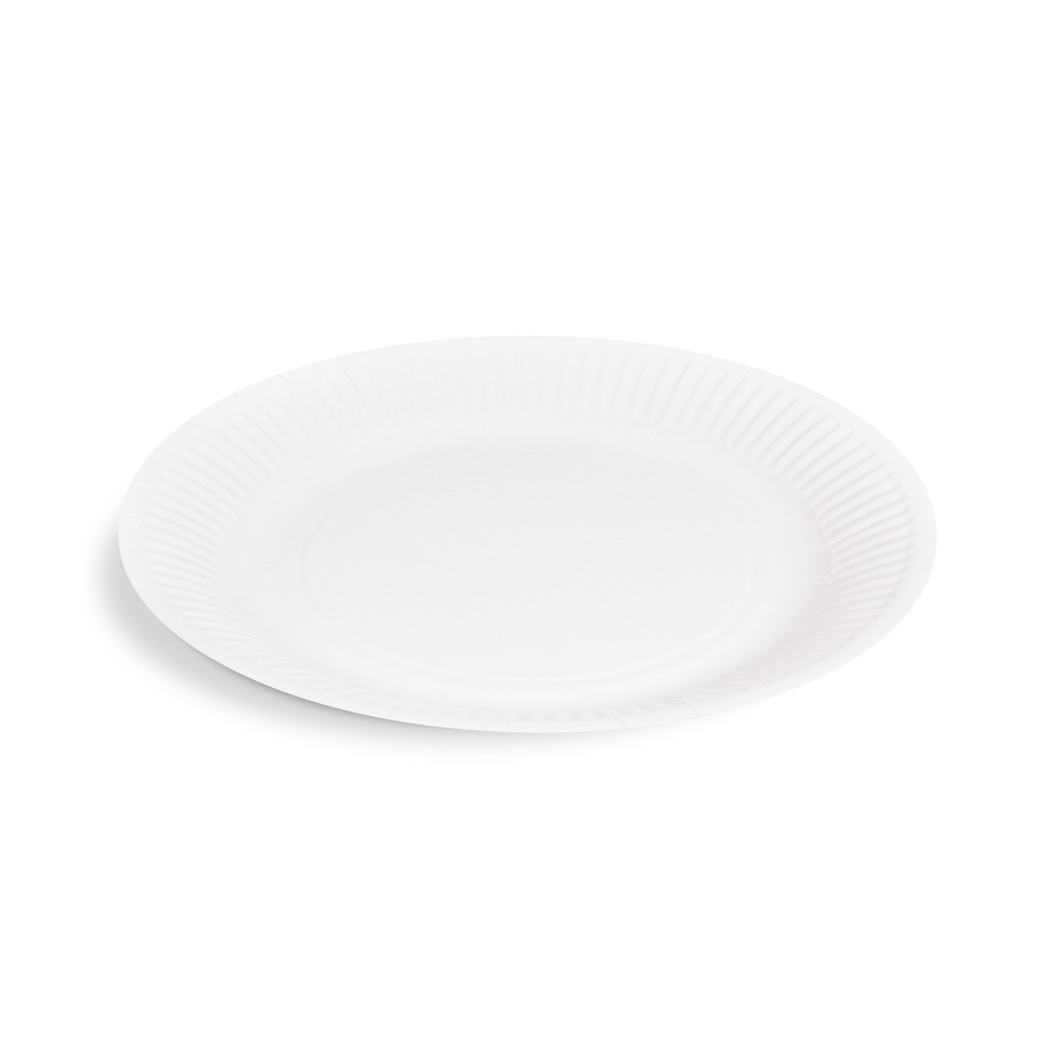 Pappteller weiß Ø23cm RECY Pappteller weiß Ø23cm RECY