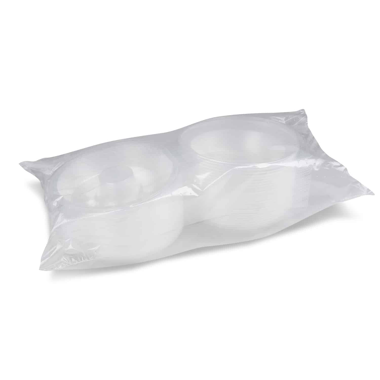 Salatschale aus PP klar 1600 ml Ø 215 x 81 mm, Packung à 25 Stück