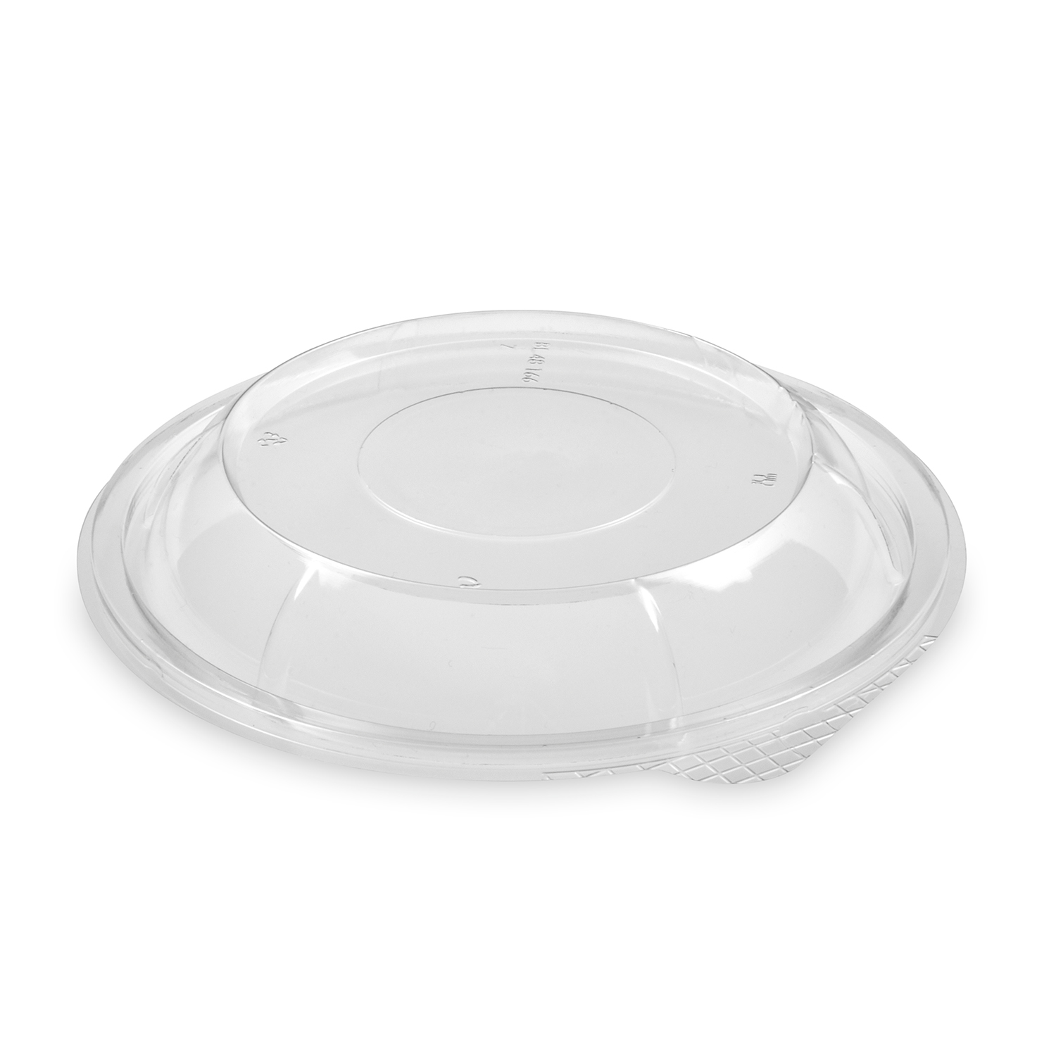 Deckel rPET klar für Salatschale Ø176 mm, Packung mit 50 Stück