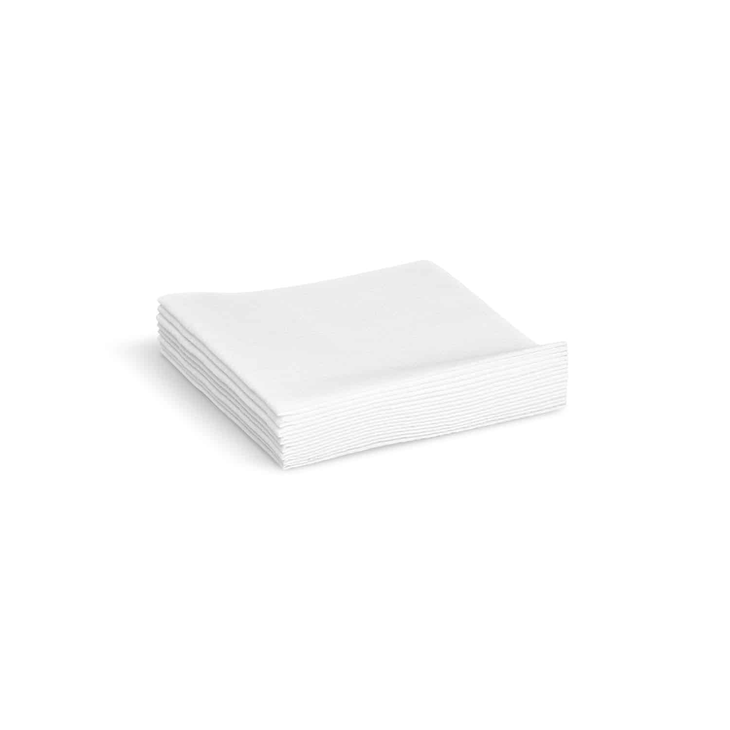 Serviette Airlaid FSC Mix 20 x 20 cm weiss, Packung mit 100 Stück