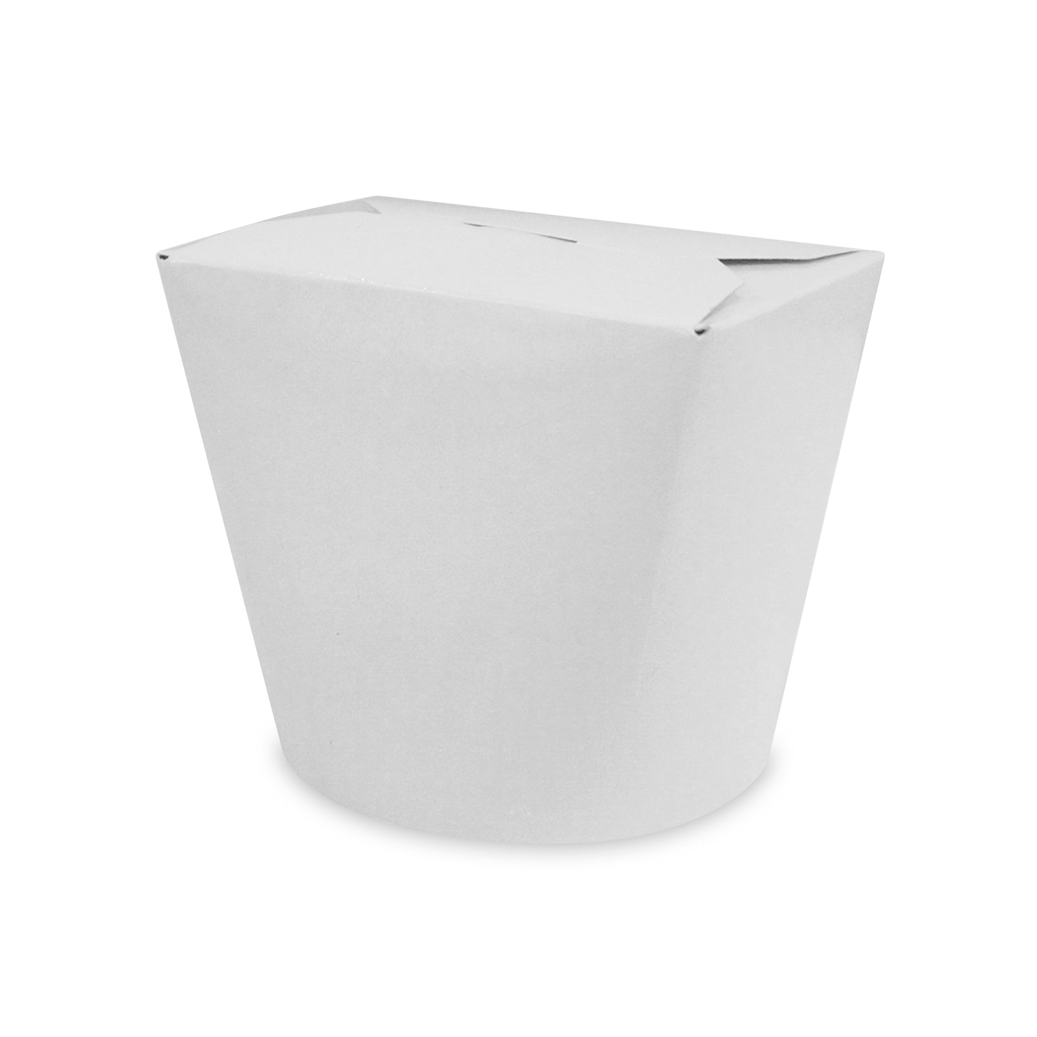 Food Box Asia PAP FSC Mix/PE weiss 500 ml / 16 oz, Packung mit 50 Stück