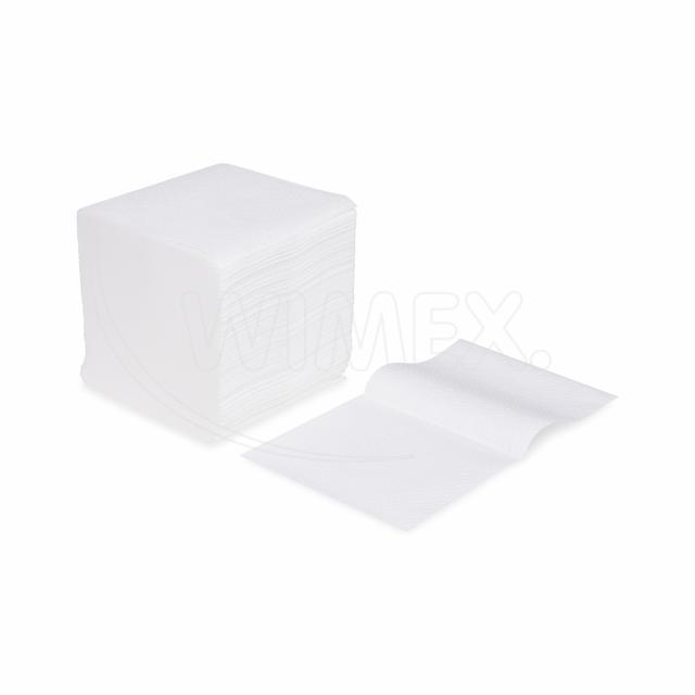 Falt-Toilettenpapier PAP 10,5 x 21 cm weiss, Packung mit 9000 Stück