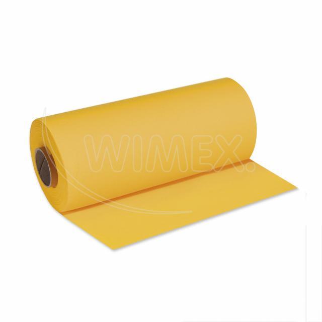 Tischläufer PAP-Airlaid FSC Mix gelb 40 cm x 24 m, Packung mit 1 Stück