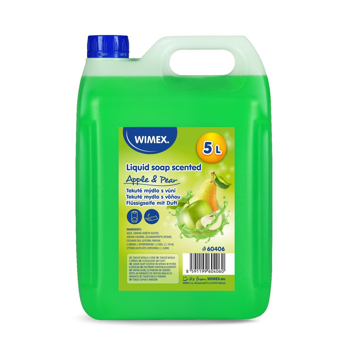 Flüssigseife mit Duft Apfel & Birne 5L für Spender Flüssigseife mit Duft Apfel & Birne 5L für Spender