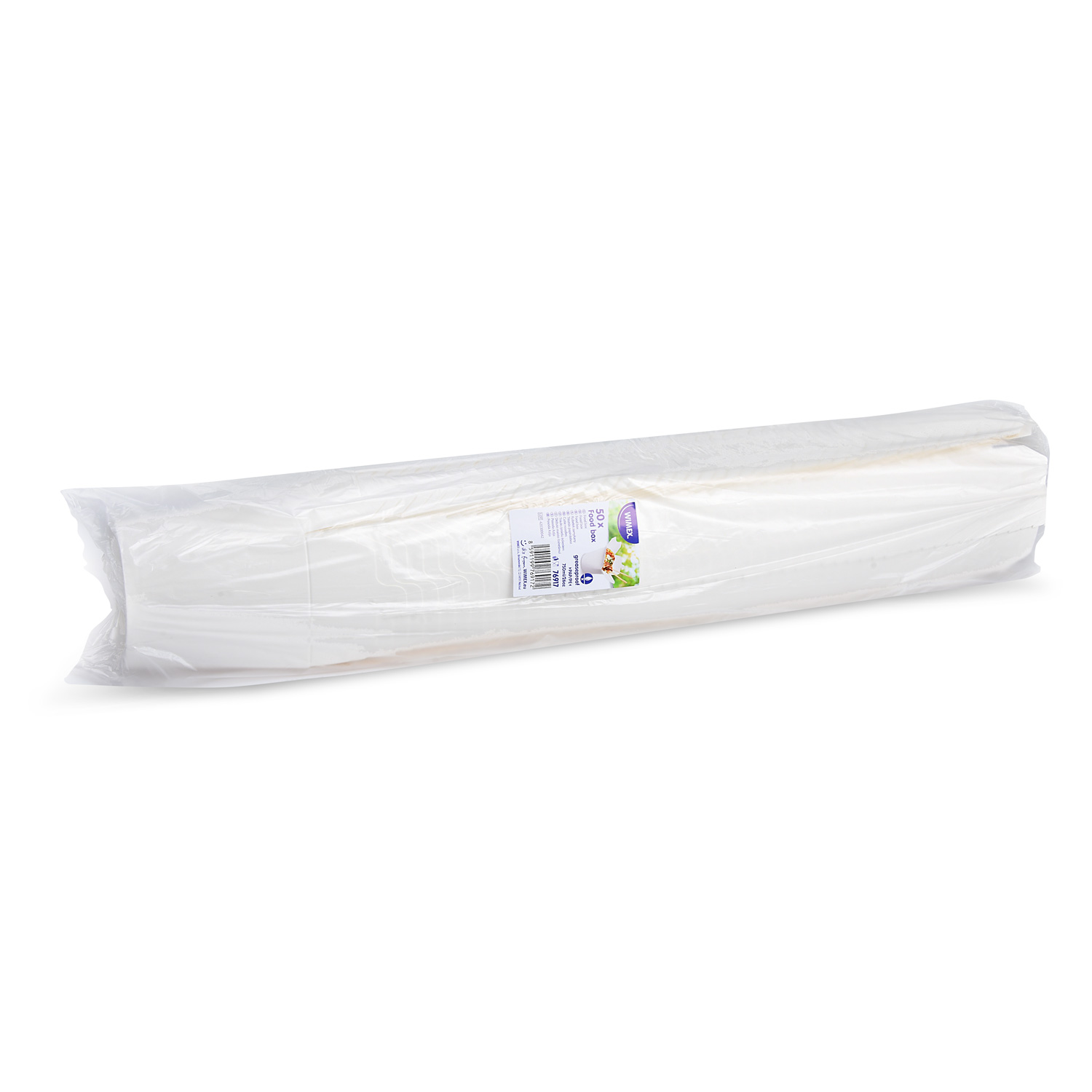 Food Box Asia aus PAP FSC Mix/PE weiss 750 ml / 26 oz, Packung mit 50 Stück