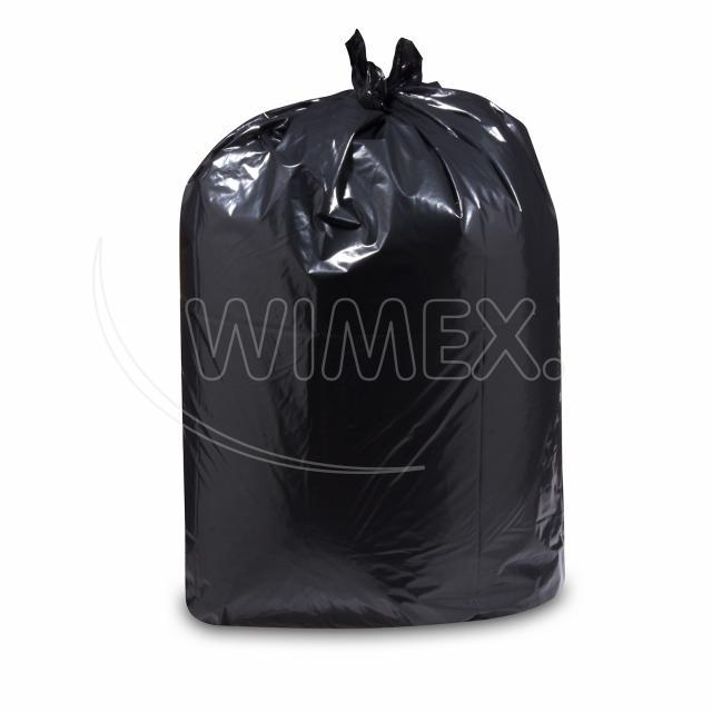 Müllsack LDPE schwarz 100 x 125 cm 240 l, Packung mit 10 Stück
