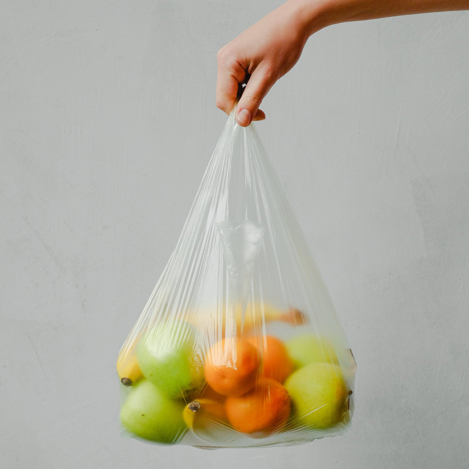 Hemdchen-Tragetasche HDPE weiss 30+18 x 55 cm, 10 kg, Packung mit 100 Stück