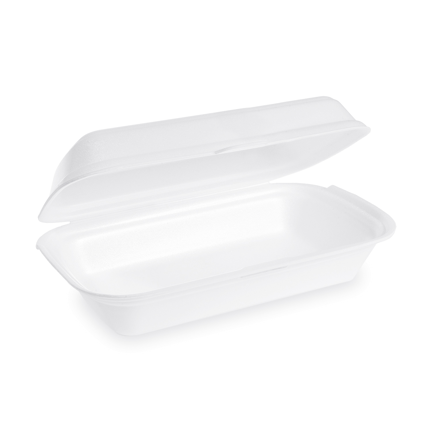 Lunch-Box XPS weiss 240 x 133 x 75 mm 780 ml, Packung mit 125 Stück